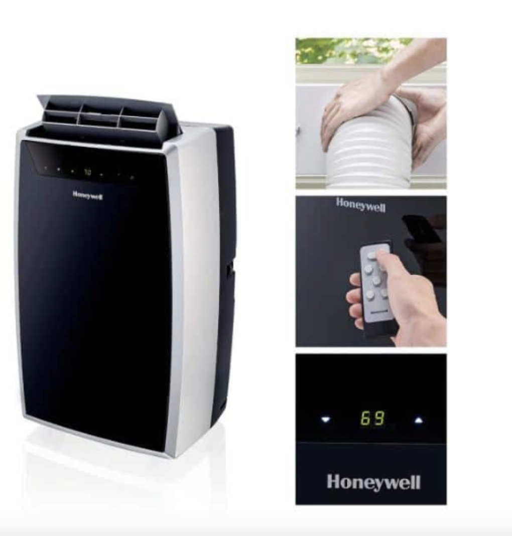 Honeywell 14,000 BTU Portable Air Conditioner with Heat and Dehumidifier