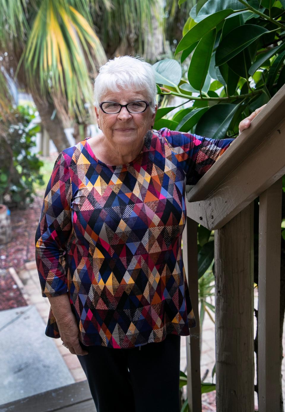 Cheryl Smith is a former Island Park Village board president whose home was damaged by Hurricane Ian. The neighborhood has faced major difficulties with contractors, and the repairs on many homes still haven't been finished.