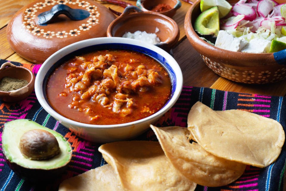 Pozole rojo de Jalisco