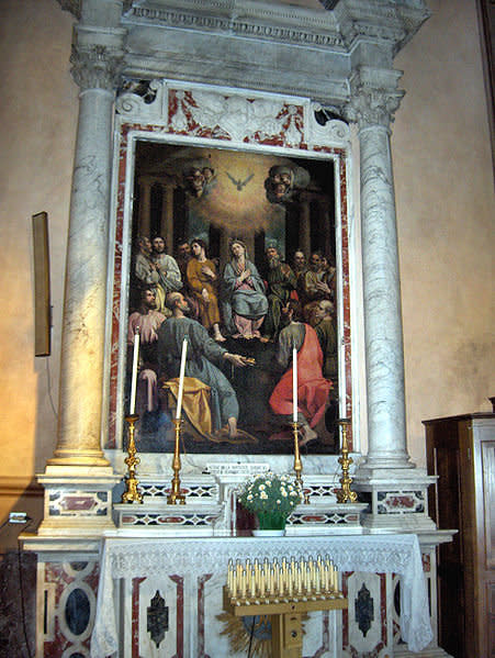 Bernardo Castello (1557–1629)  Current location: Church of S. Ambrogio; Alassio, Italy