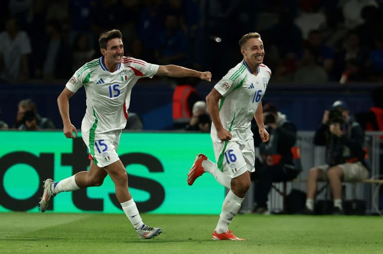 Italy have two wins from two to start their UEFA Nations League campaign (FRANCK FIFE)