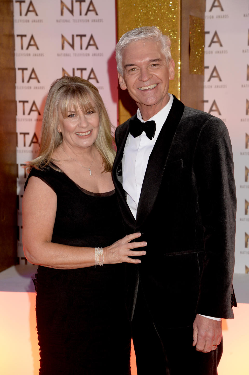 Stephanie Lowe and Phillip Schofield attend the National Television Awards 2020 at The O2 Arena on January 28, 2020 in London, England. (Photo by Dave J Hogan/Getty Images)