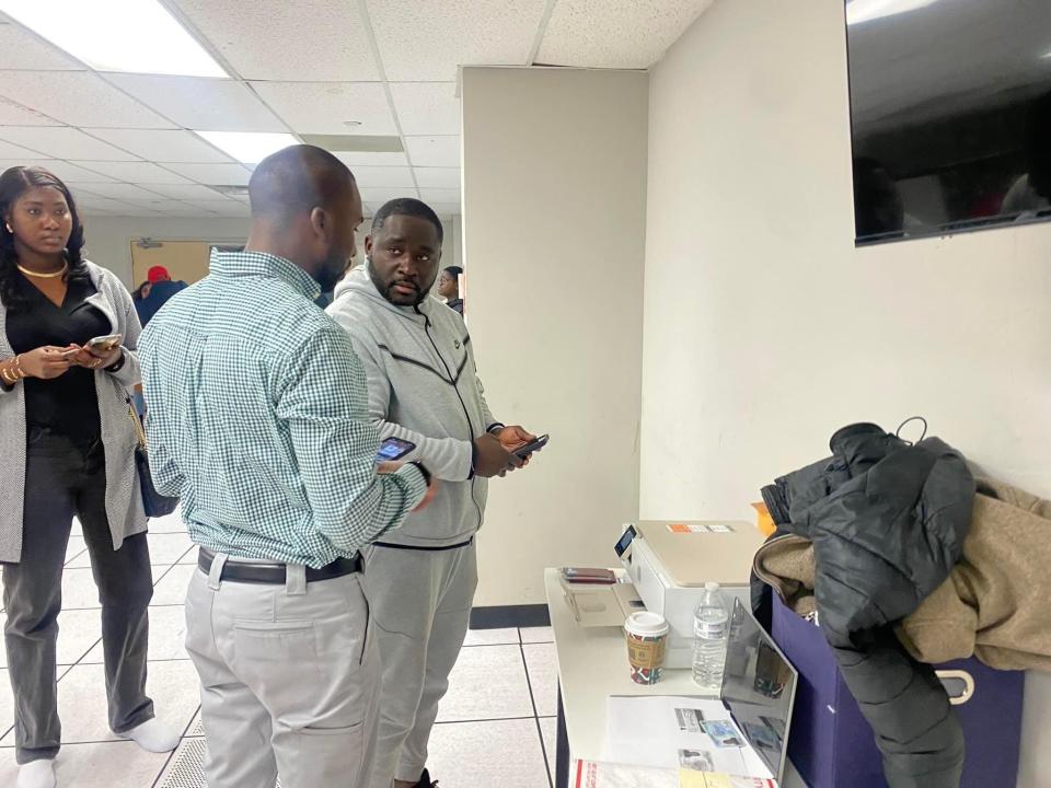 Members of the Senegalese community renewed passports and other documents at an event on the Columbus' East Side in December 2023, sponsored by the Senegalese Consulate in New York.