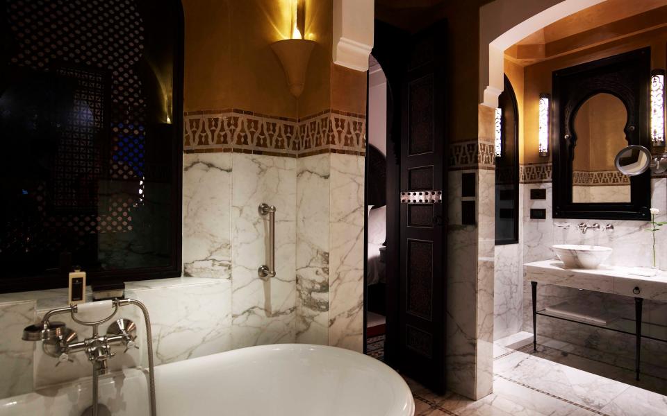 La Mamounia bathroom