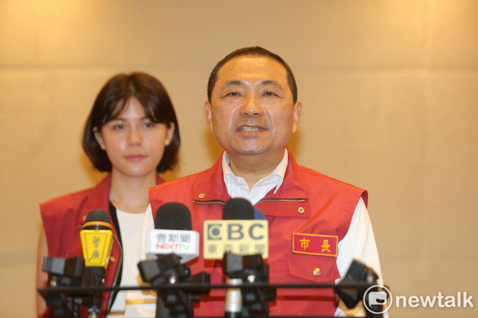 侯友宜肯定國民黨徵召市議員三連霸的李眉蓁參選高雄市長補選，「絕對是一個好的人選。」   圖：林昀真／攝