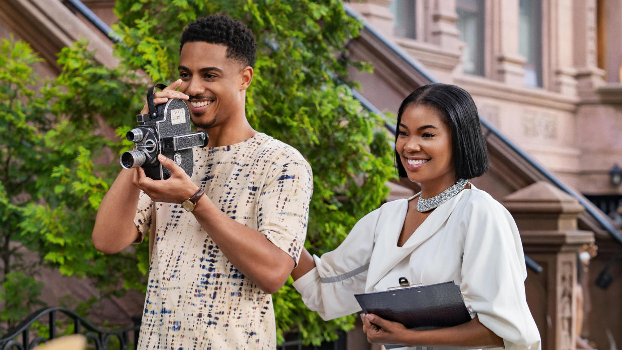  (L to R) Keith Powers as Eric and Gabrielle Union as Jenna in The Perfect Find 