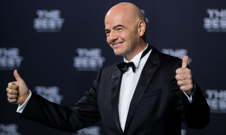 FIFA-Boss Gianni Infantino führt das Blatter-Erbe akkurat fort (Foto: Getty Images)