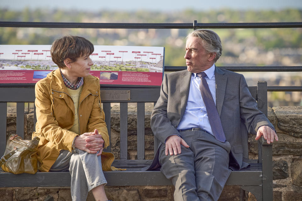 The Lost King, starring Sally Hawkins, Steve Coogan, and Harry Lloyd, is in UK cinemas from 7 October. (Pathe)