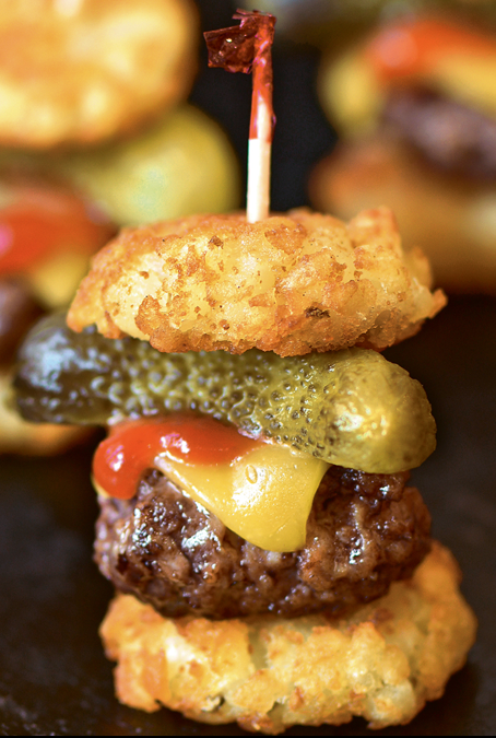 Cheeseburger Tot Sliders