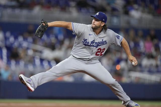 Clayton Kershaw Game Used Baseball Dodgers 6/6  