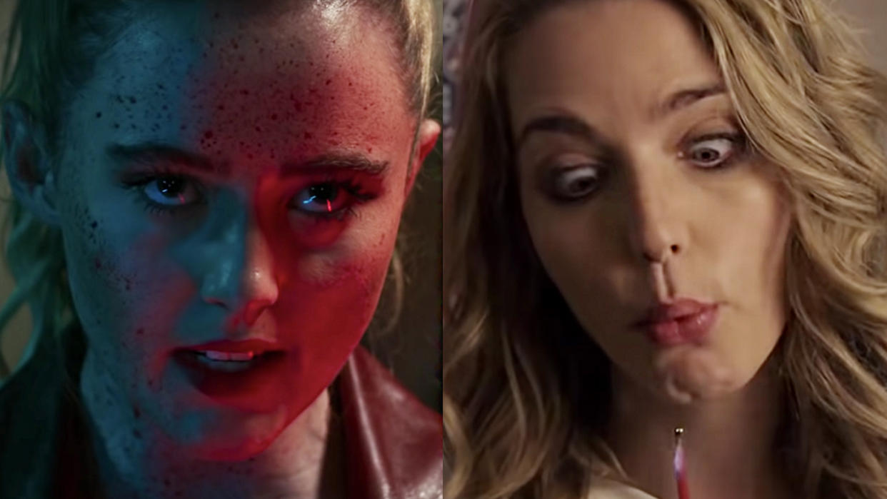  Kathryn Newton in Freaky (2020), Jessica Rothe in Happy Death Day (2017). 