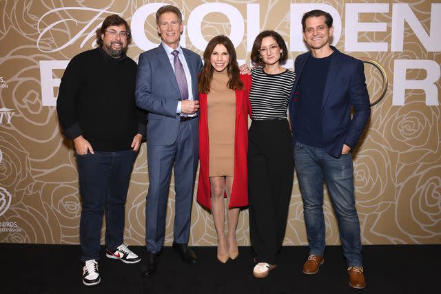 <p>Anthony Behar courtesy of ABC</p> Executive Producer Jason Ehrlich, Gerry Turner, Theresa Nist, and Executive Producers Claire Freeland and Bennett Graebner attend screening and panel of 'The Golden Bachelor'