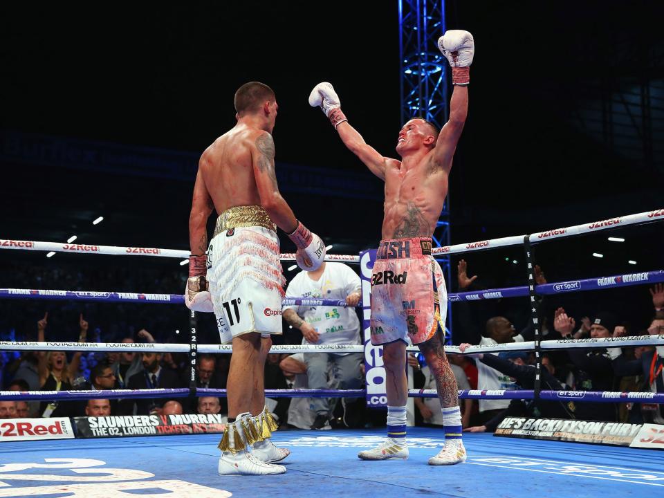 Warrington thinks that facing Frampton should happen sooner rather than later: Getty