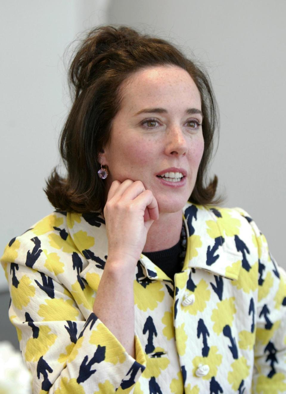 Kate Spade: the fashion designer's father died on the eve of her funeral (AP)