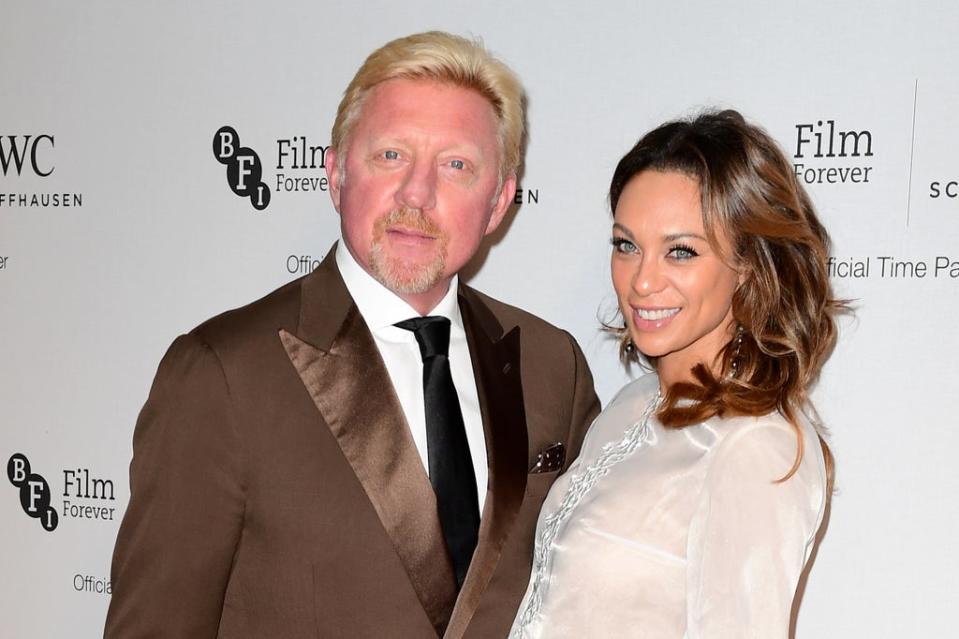 Boris Becker and wife Lilly Becker pictured in 2016 together (PA)