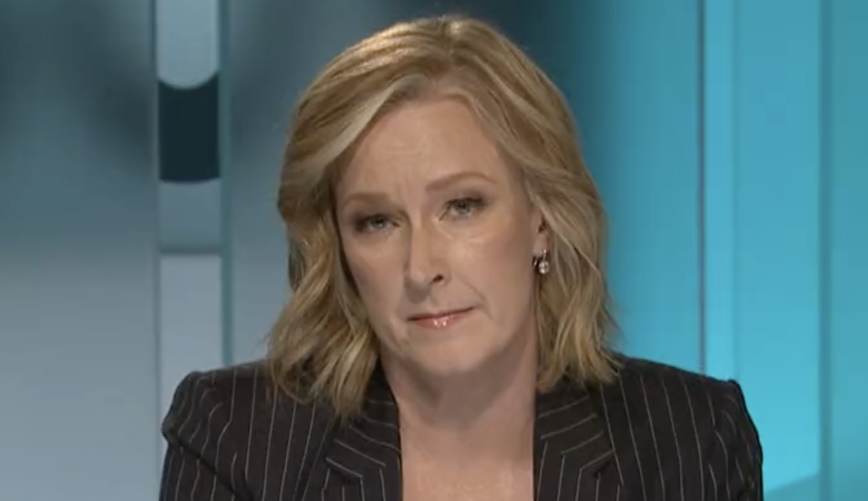 Leigh Sales will leave 7.30 in June. Source: ABC/7.30