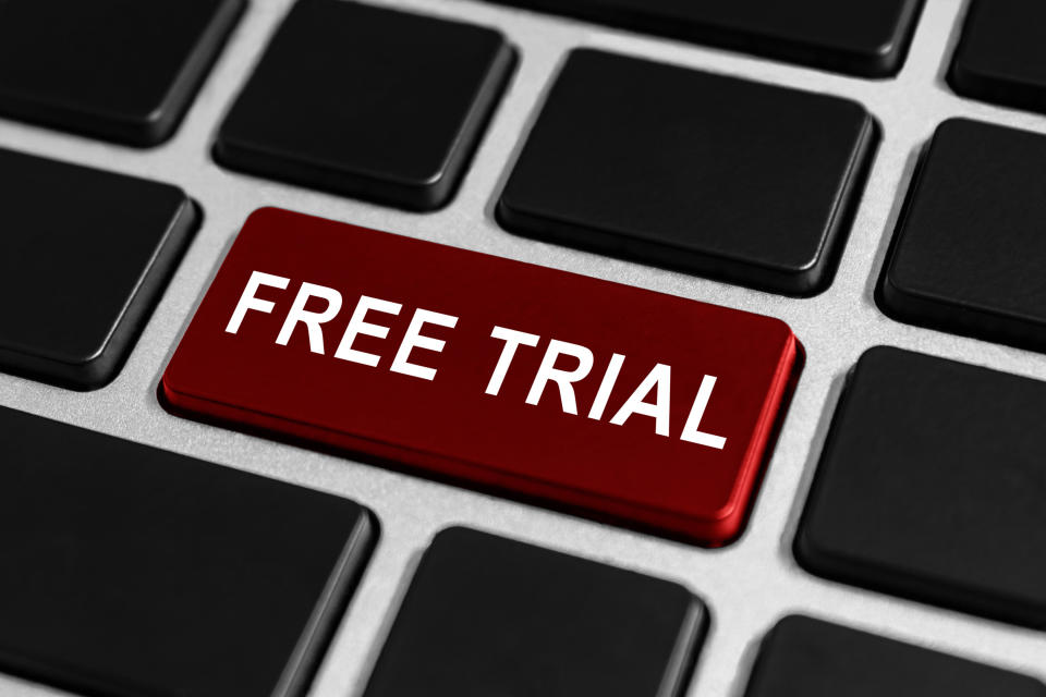 A free trial is great, but not when it automatically signs you up for something you don&rsquo;t really want. Most of these deals require that you be proactive and cancel the subscription or service by a certain date, or the billing will begin.&nbsp;<br /><br /><a href="https://www.spotify.com/us/premium/?utm_source=us-en_brand_contextual_text&amp;utm_medium=paidsearch&amp;utm_campaign=alwayson_ucanz_us_performancemarketing_core-plus_brand+contextual+text+bmm+us-en+google&amp;gclid=CLmZ2sSqwdgCFR4Vfwodt_kMpg&amp;gclsrc=ds" target="_blank" data-rapid-parsed="slk">Spotify Premium</a>&nbsp;will give you a month free ― and then automatically start billing you $9.99 a month.&nbsp;<a href="https://www.amazon.com/gp/help/customer/display.html?nodeId=200444170&amp;tag=thehuffingtop-20" target="_blank" data-rapid-parsed="slk">Amazon Prime</a> gives you a free month ― before charging your credit card annually.<br /><br />Mark the date the free trial ends and set a calendar reminder for yourself to cancel in time.