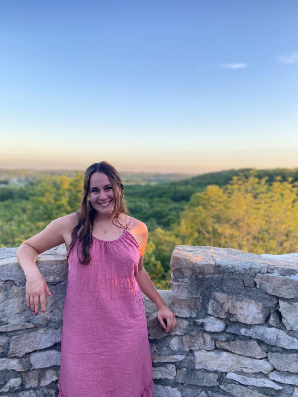 Took a trip to Winterset recently and stopped by Clark Tower. Such a pretty view up there!