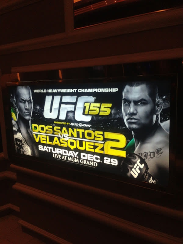 El MGM Grand Hotel está listo para UFC 155