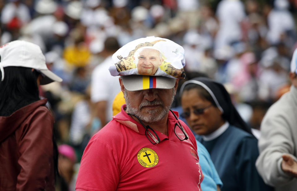 FOTOS: El Papa y su primer gran evento de masas en Colombia