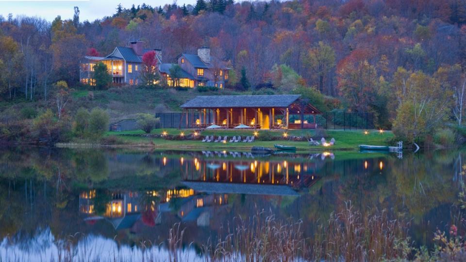 Twin Farms is an intimate all-inclusive couples resort in Vermont.