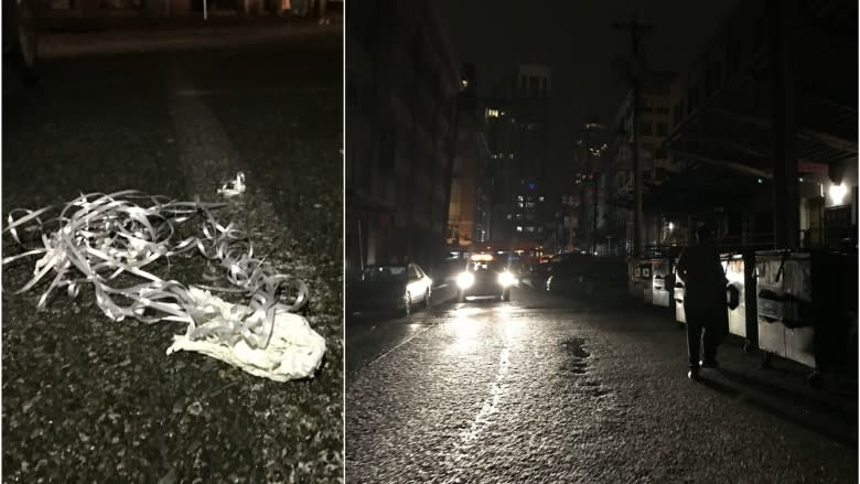 Midnight revelry cut short after rogue balloons cause power outage in Yaletown