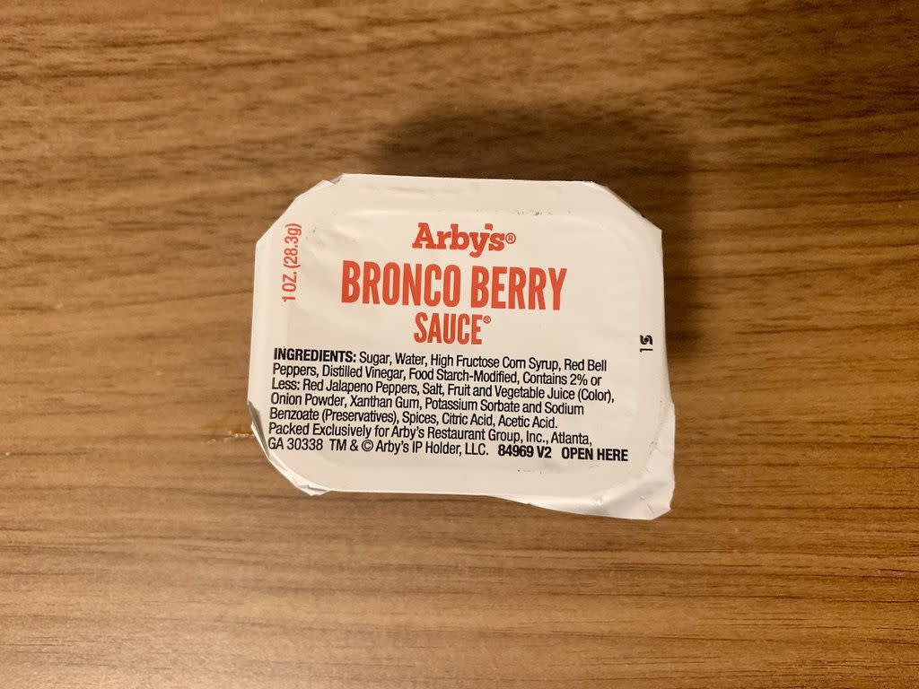 Arby's Bronco Berry sauce