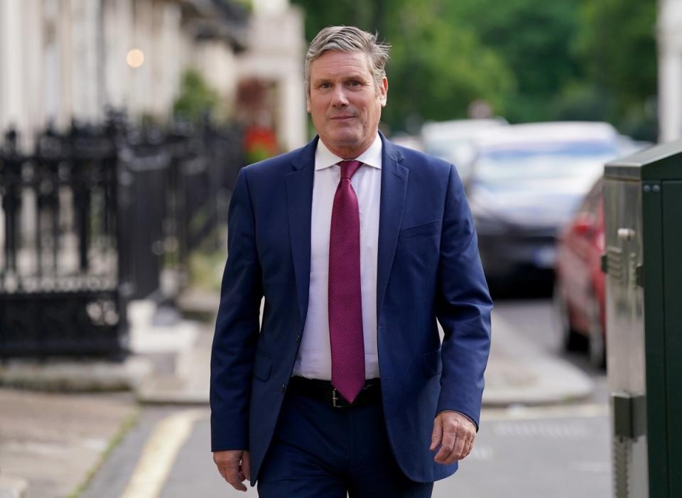 Labour leader Sir Keir Starmer (Stefan Rousseau/PA) (PA Wire)