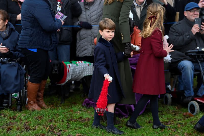 Royal Family's Christmas Day service at the Sandringham estate