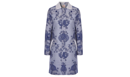 Shrimps Daphne Embellished Cotton-Blend Jacquard Coat