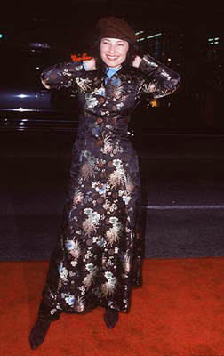 Fran Drescher at the premiere of Paramount's Titanic