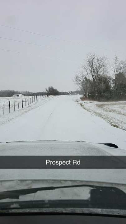 Snow in Lincoln County (Courtesy: Lincoln County Sheriff’s Department)