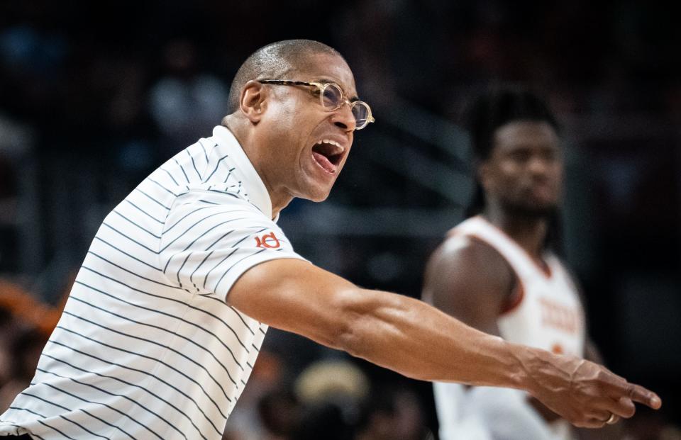 Texas coach Rodney Terry said the Longhorns will bounce back from their Big 12-opening loss to Texas Tech. “We're still a work in progress, and I'll do a better job coaching our guys in getting the urgency that we need to have from a defensive standpoint, that we have to have every night in the Big 12,” he said.