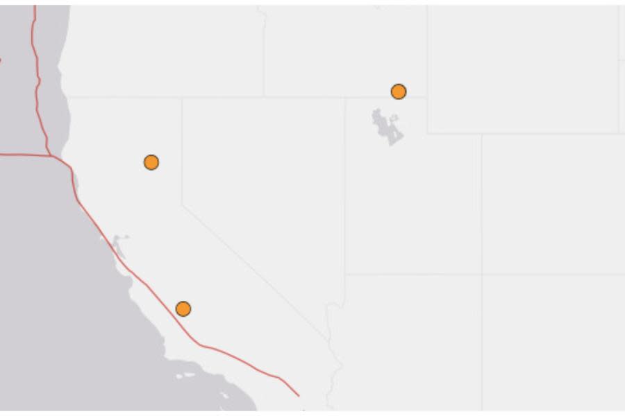 2 sismos despiertan a California durante la mañana de este martes