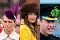 <p>The royals have a peculiar penchant for sporting a statement hat. Here are the latest offerings in headwear from the younger generation of royals.</p>