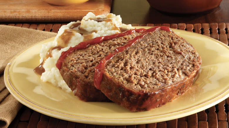 Golden Corral meatloaf