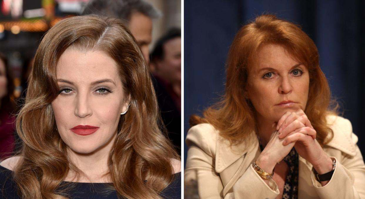 After Lisa Marie Presley's death at age 54, Sarah Ferguson pays tribute. (Getty Images)