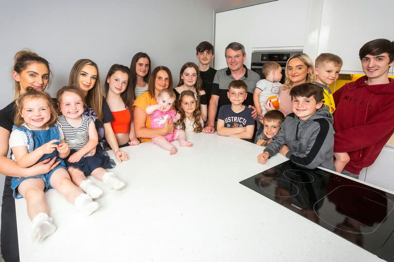 The Radfords are Britain's biggest family with 22 kids