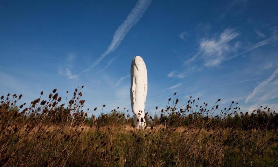 Jaume Plensa’s Dream stands near the former site of Sutton Manor Colliery.