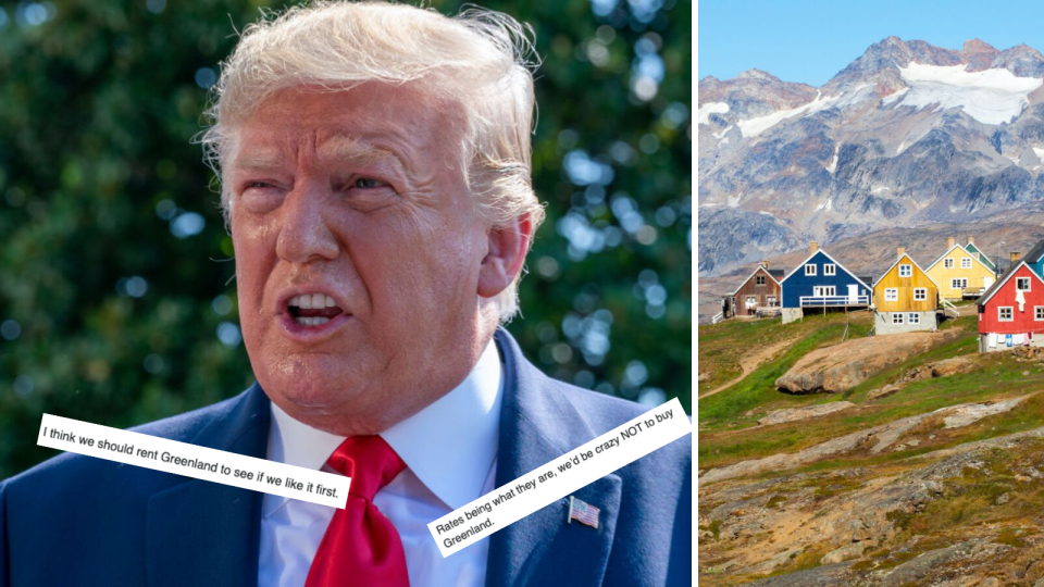 Donald Trump wants to buy Greenland. Source: Getty