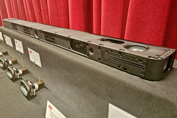 Sony Bravia Theater Bar 9 showing internal components.