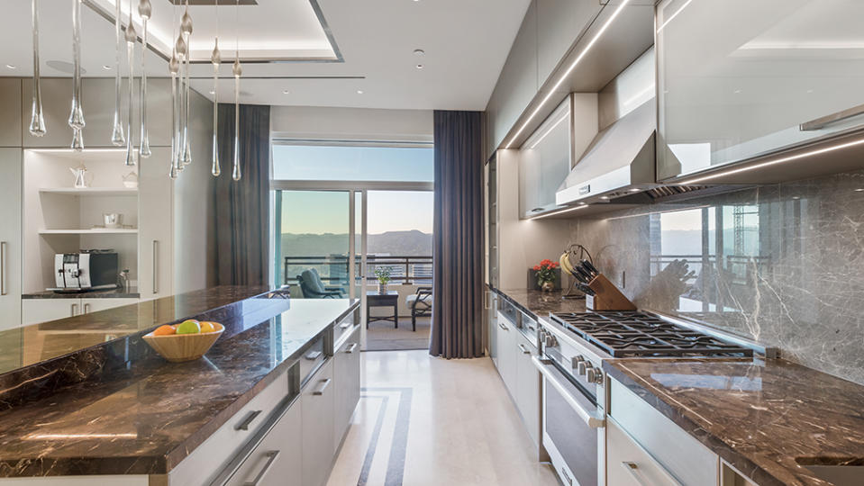 The kitchen - Credit: Photo: Anthony Barcelo/Compass