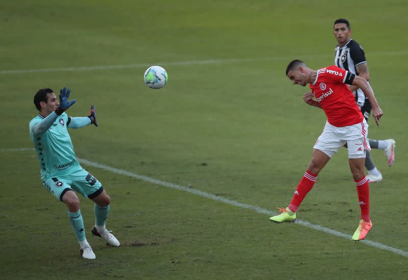 Brasileiro Championship - Botafogo v Internacional