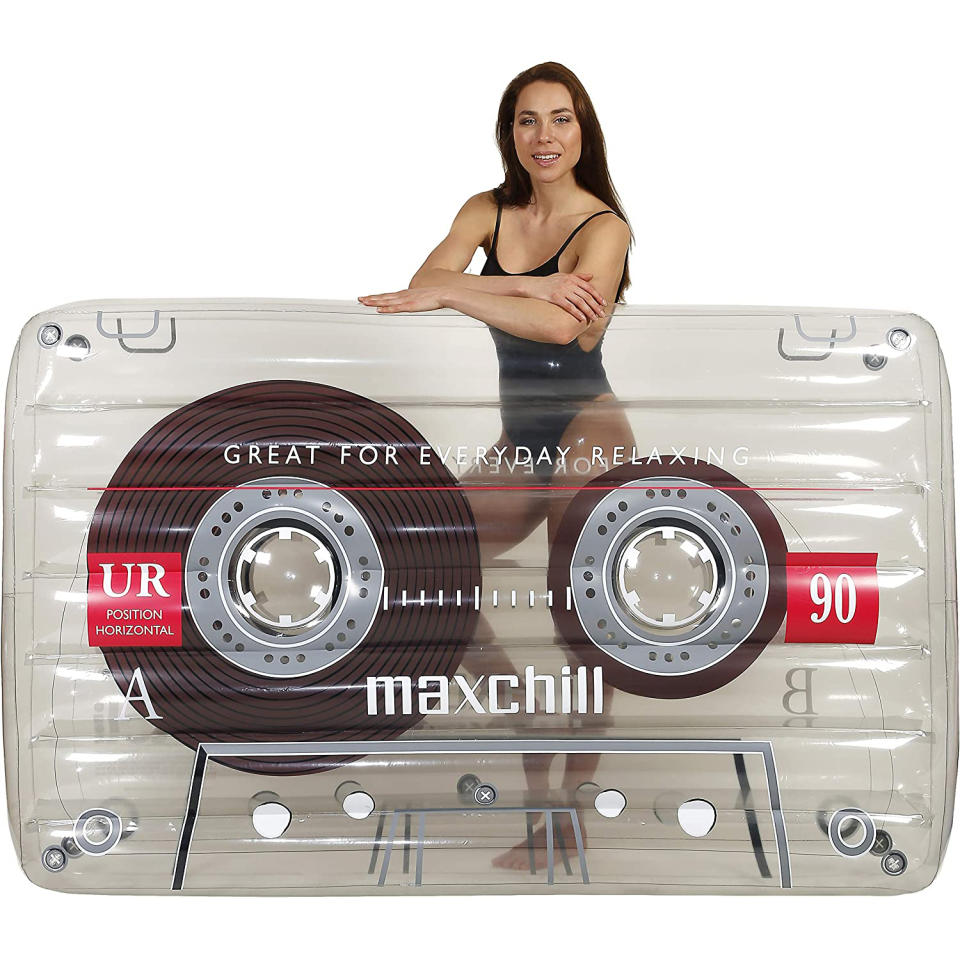 Cheap Pool Float Deals On Amazon, LÔTELI Classic Cassette Tape Pool Float