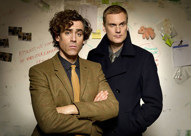 <b>ALSO</b><br><br> <b>David Walliams’s Big Swim: A Sport Relief Special (Thu, 9pm, BBC1) </b> in which David Walliams goes on a big swim. <b>Dirk Gently (Mon, 9pm, BBC4)</b> (pictured) sees Stephen Mangan return as the holistic detective. <b>The Secret Policeman’s Ball (Fri, 10pm, C4)</b> features Coldplay, Russell Brand and Jimmy Carr. <b>I’m In A Girl Group (Sat, 9pm, BBC2)</b> takes in The Supremes, the Spice Girls and whoever is in the Sugababes this week.