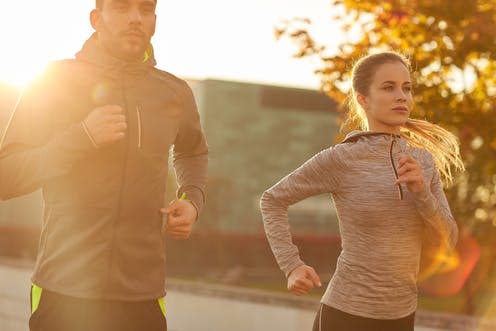 <span class="caption">How to keep going with those resolutions.</span> <span class="attribution"><a class="link " href="https://www.shutterstock.com/image-photo/fitness-sport-people-lifestyle-concept-couple-343006619" rel="nofollow noopener" target="_blank" data-ylk="slk:Shutterstock;elm:context_link;itc:0;sec:content-canvas">Shutterstock</a></span>