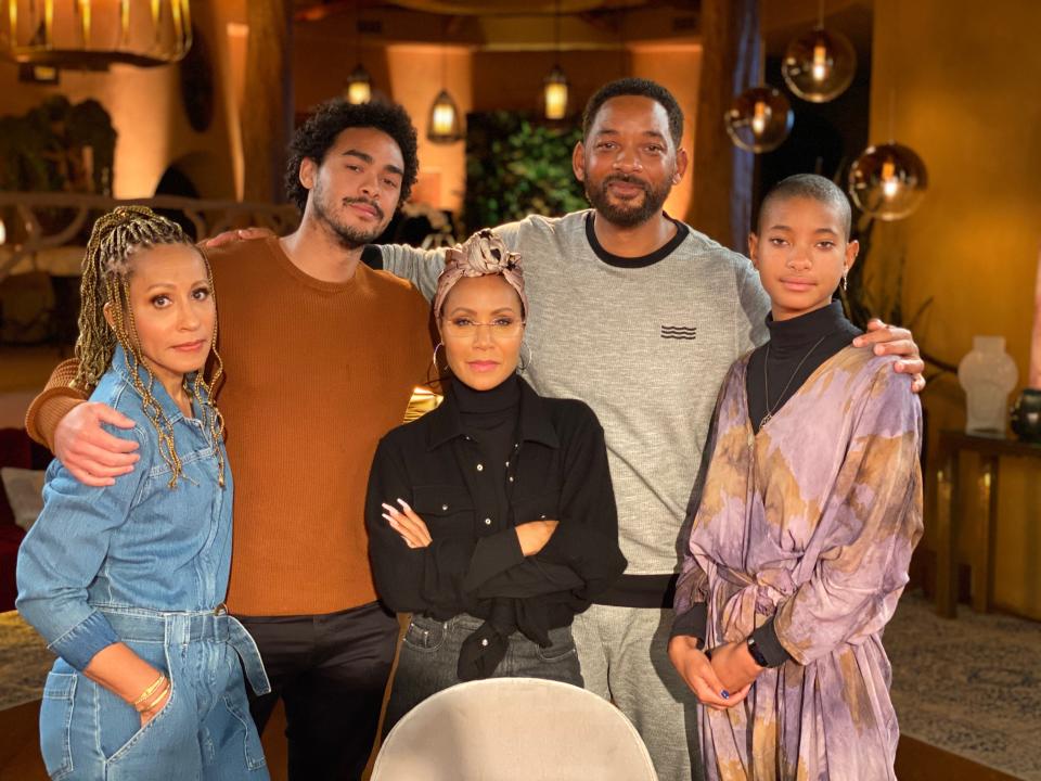 Jada Pinkett Smith leads her family in another coronavirus discussion on Red Table Talk. 