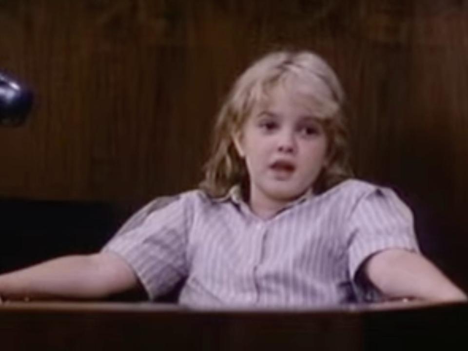 Drew Barrymore in "Irreconcilable Differences" (1984).