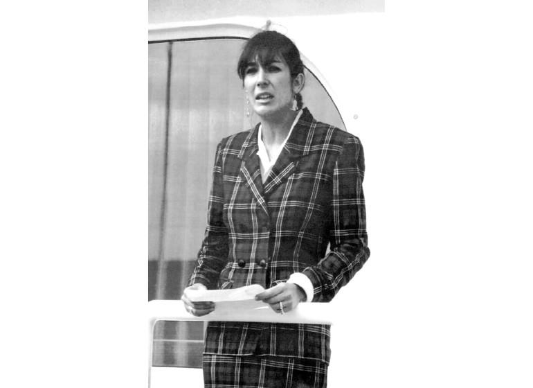 Ghislaine Maxwell in 1991.