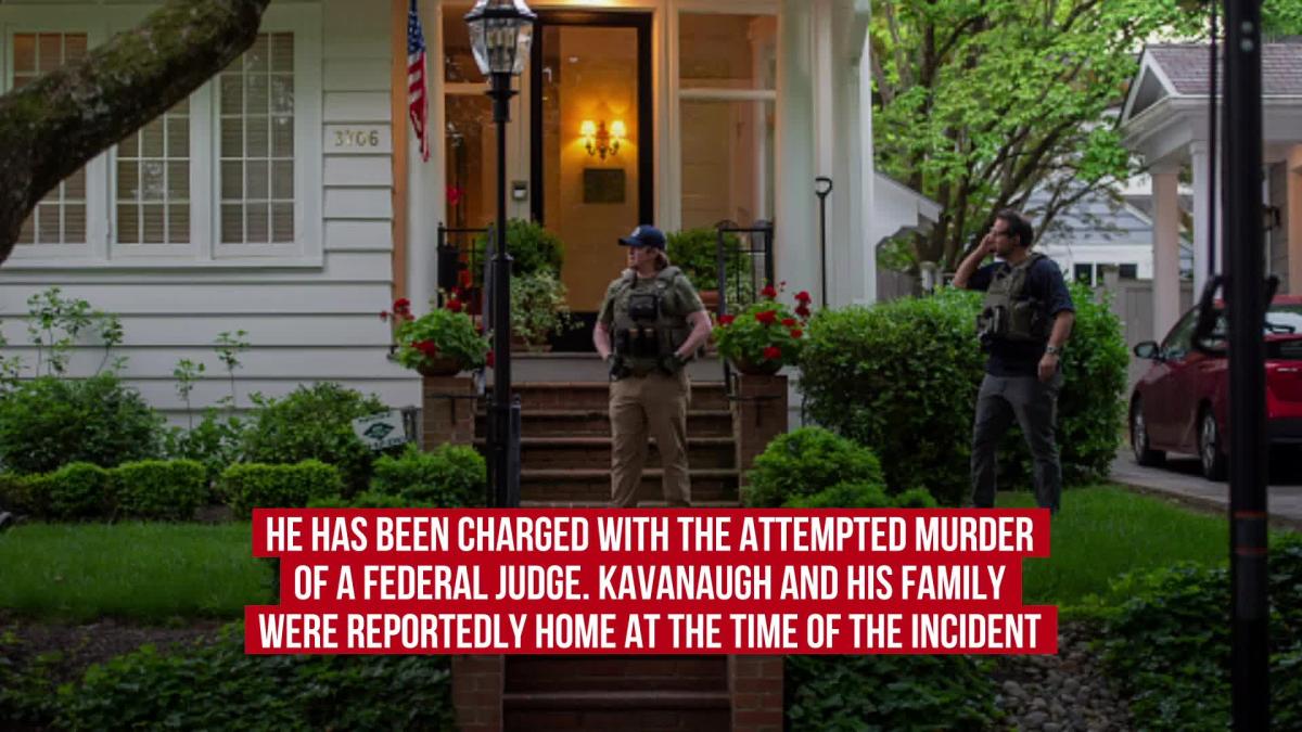 Man With A Gun Arrested Near Home Of Scotus Justice Brett Kavanaugh 6227